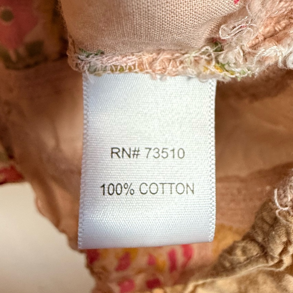 Ivy Jane Patchwork Boho Blouse L Cottagecore Flor… - image 10